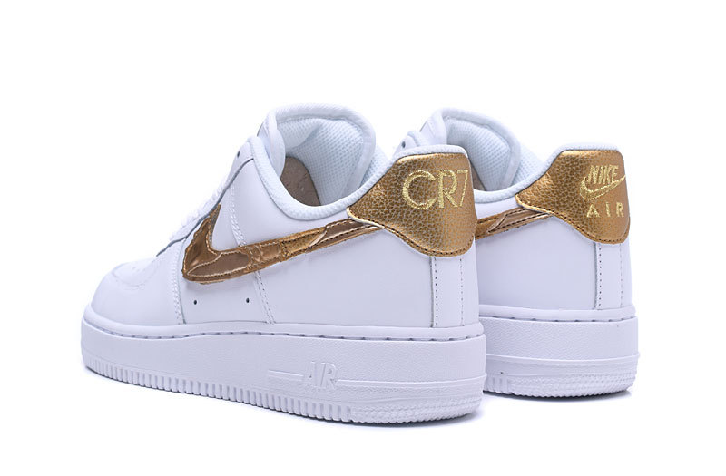 nike air force 1 low cr7 golden patchwork