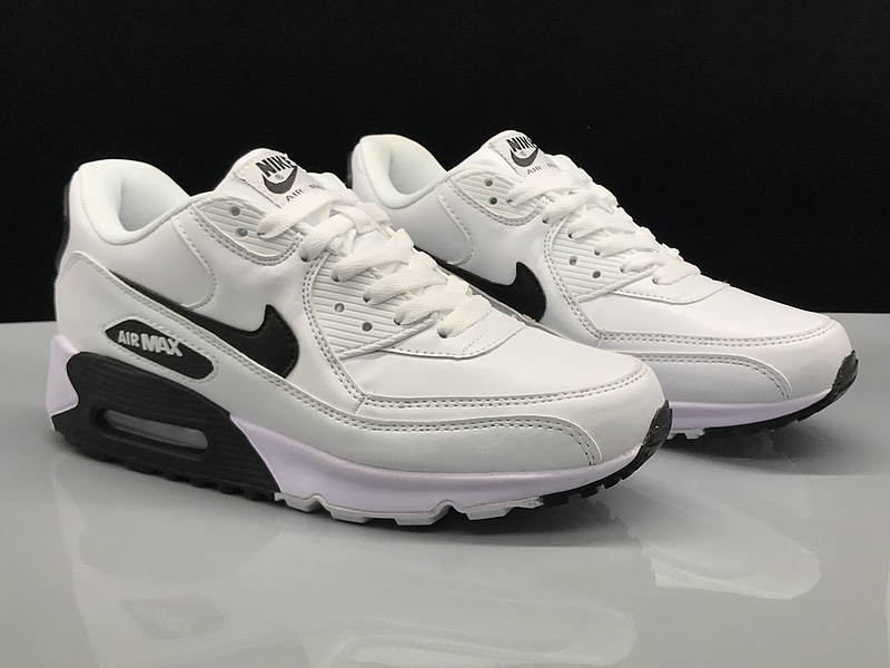 nike air max 90 womens shoes all white leather special