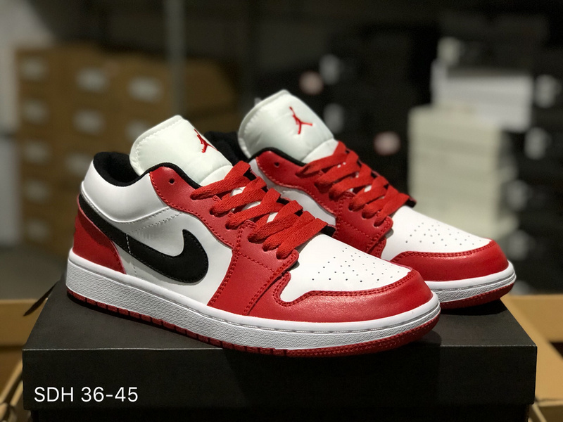 retro 1 low red cheap online